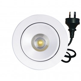 Oriel Lighting-Titan.8 30-Tilt Adjustable CCT Dimmable Downlight